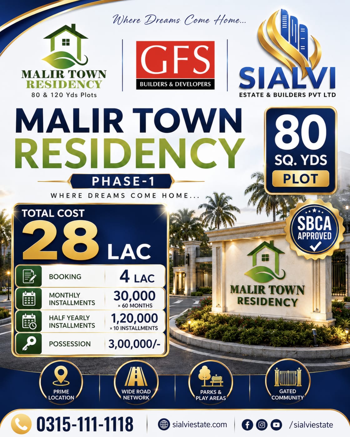 Malir Town Residency Phase 1