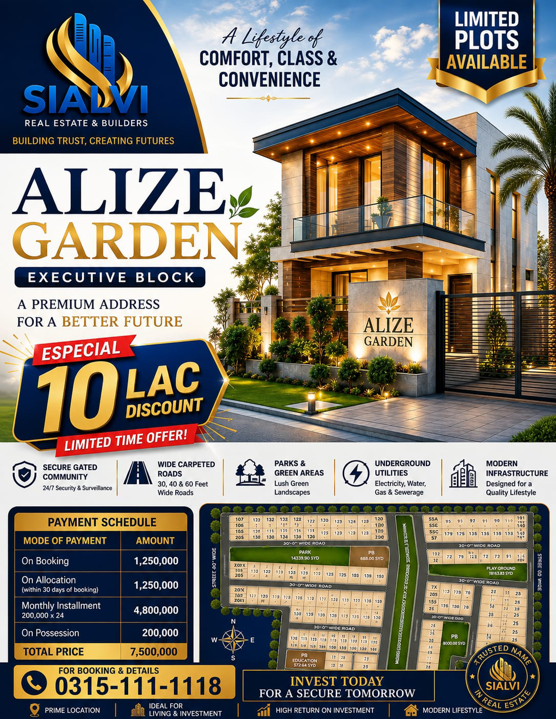 Alize Garden Executive Block