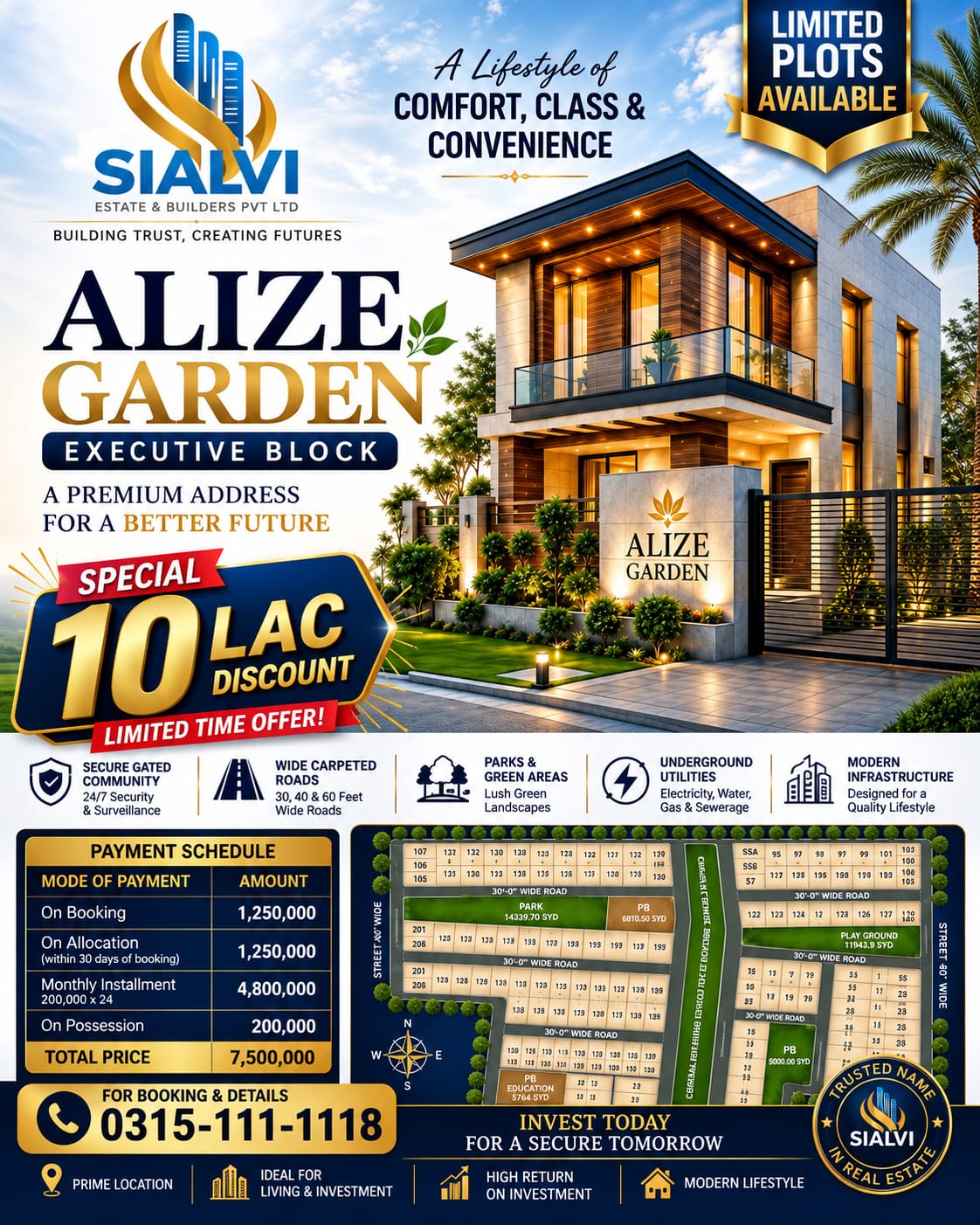 Alize Garden Executive Block